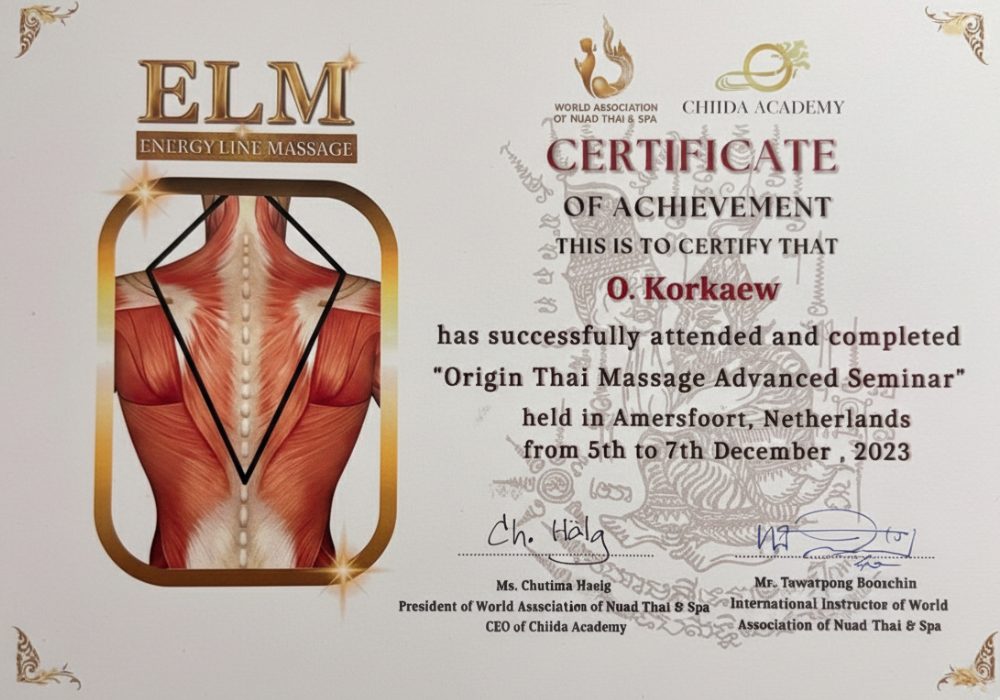 Everyday Thai Massage Studio Woerden